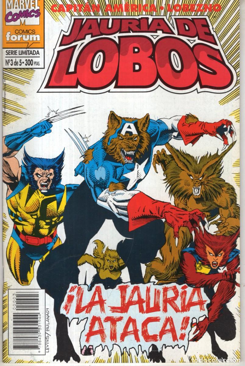 C&oacute;mics: JAURIA DE LOBOS N&ordm; 3 - FORUM - ESTADO EXCELENTE - Foto 1
