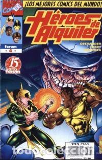 C&oacute;mics: HEROES DE ALQUILER N&ordm; 4 - FORUM - IMPECABLE - Foto 1