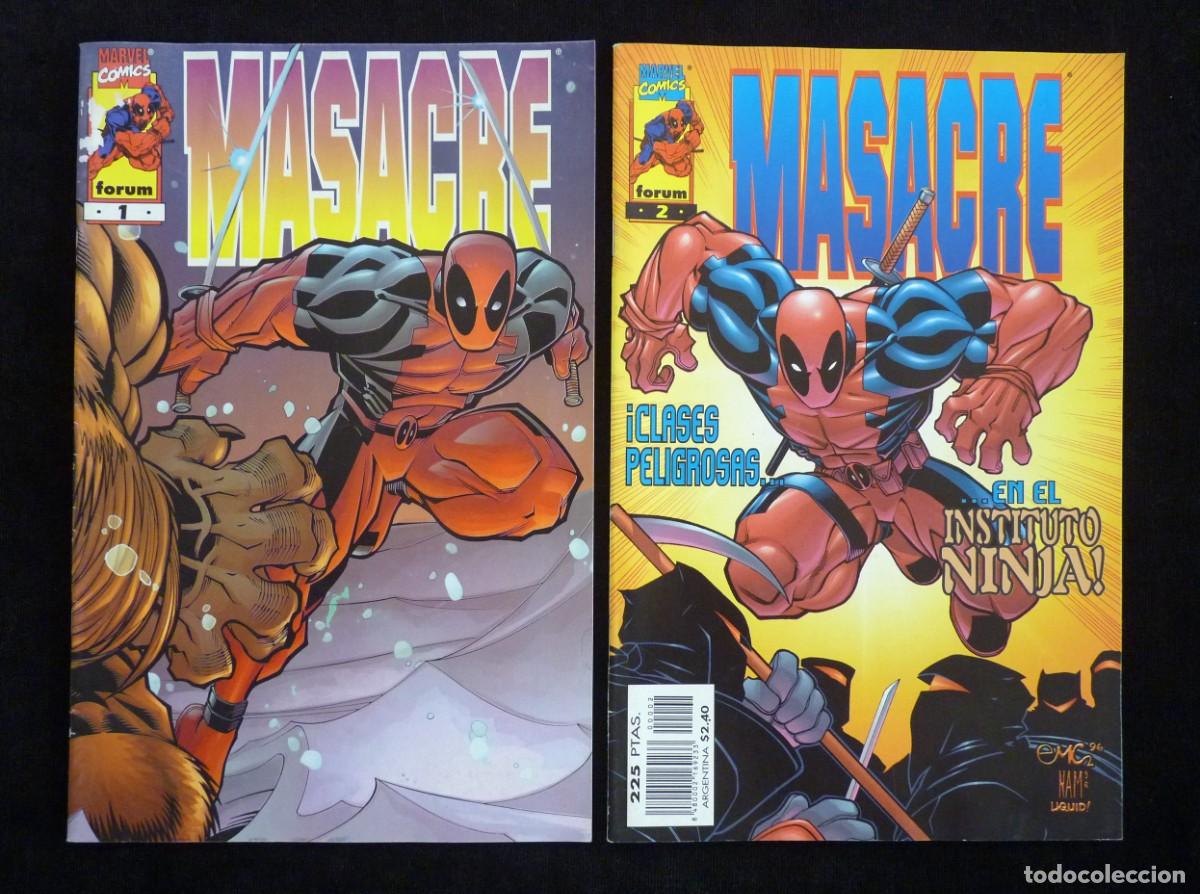 C&oacute;mics: LOTE DE 12 COMICS MASACRE. VARIAS SERIES. ED. FORUM. LEER - Foto 4