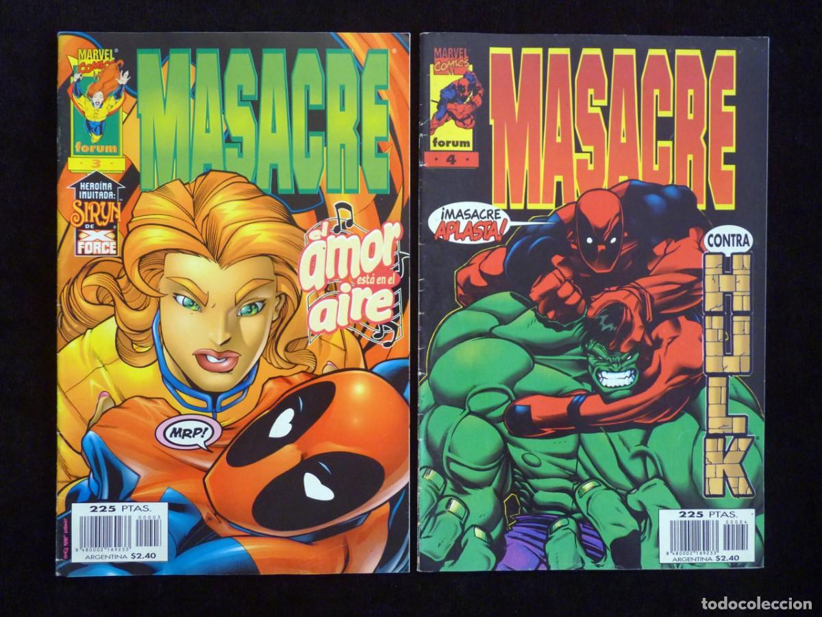 C&oacute;mics: LOTE DE 12 COMICS MASACRE. VARIAS SERIES. ED. FORUM. LEER - Foto 5