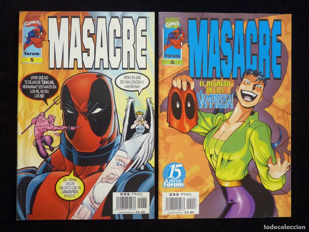 C&oacute;mics: LOTE DE 12 COMICS MASACRE. VARIAS SERIES. ED. FORUM. LEER - Foto 6