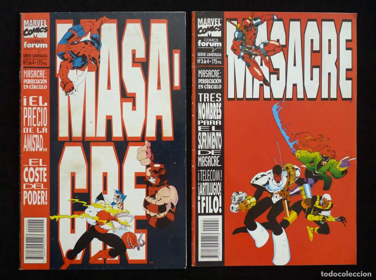 C&oacute;mics: LOTE DE 12 COMICS MASACRE. VARIAS SERIES. ED. FORUM. LEER - Foto 7