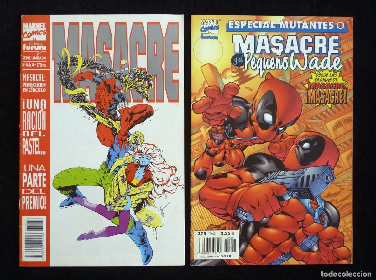 C&oacute;mics: LOTE DE 12 COMICS MASACRE. VARIAS SERIES. ED. FORUM. LEER - Foto 8