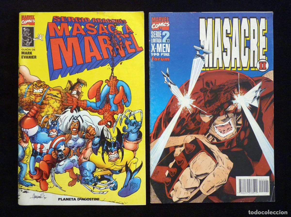 C&oacute;mics: LOTE DE 12 COMICS MASACRE. VARIAS SERIES. ED. FORUM. LEER - Foto 9