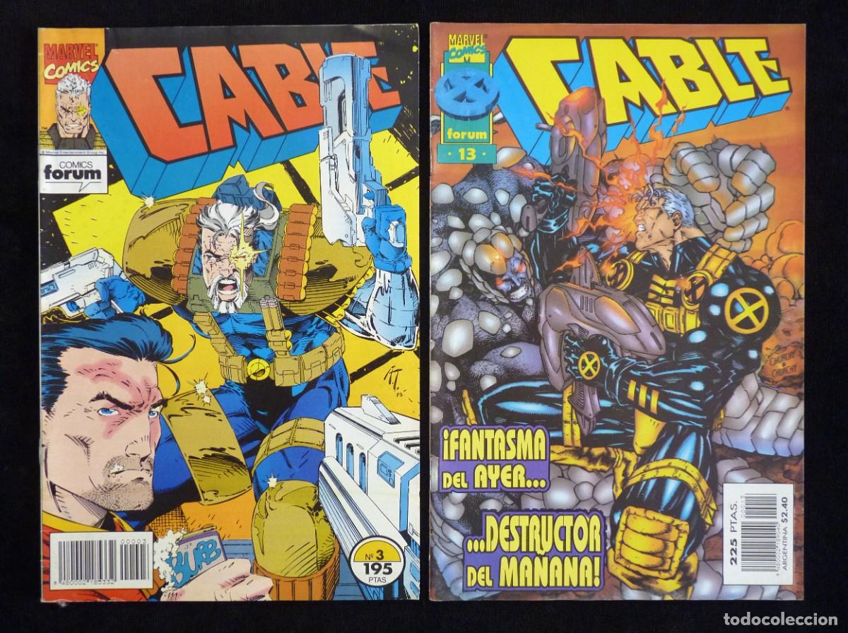 C&oacute;mics: LOTE DE 10 COMICS CABLE. ED. FORUM. LEER - Foto 5