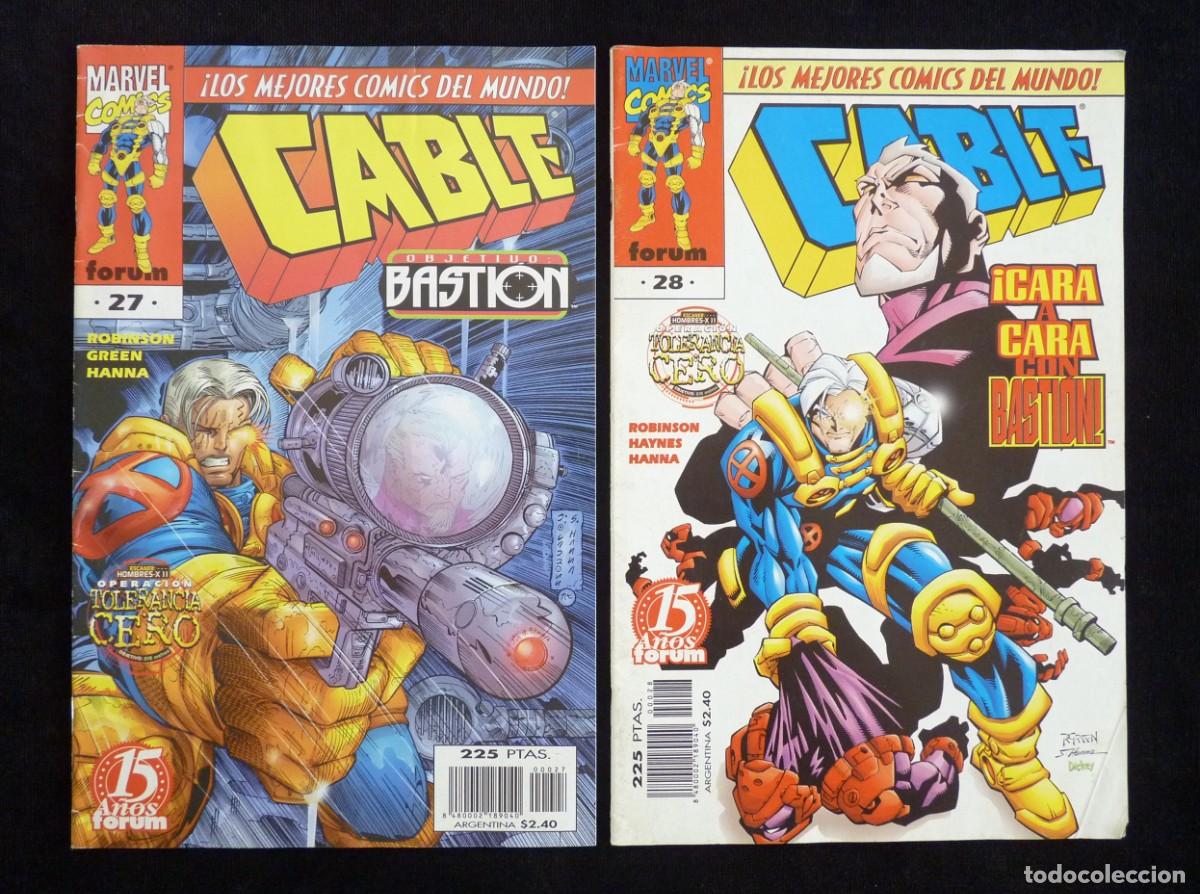 C&oacute;mics: LOTE DE 10 COMICS CABLE. ED. FORUM. LEER - Foto 7
