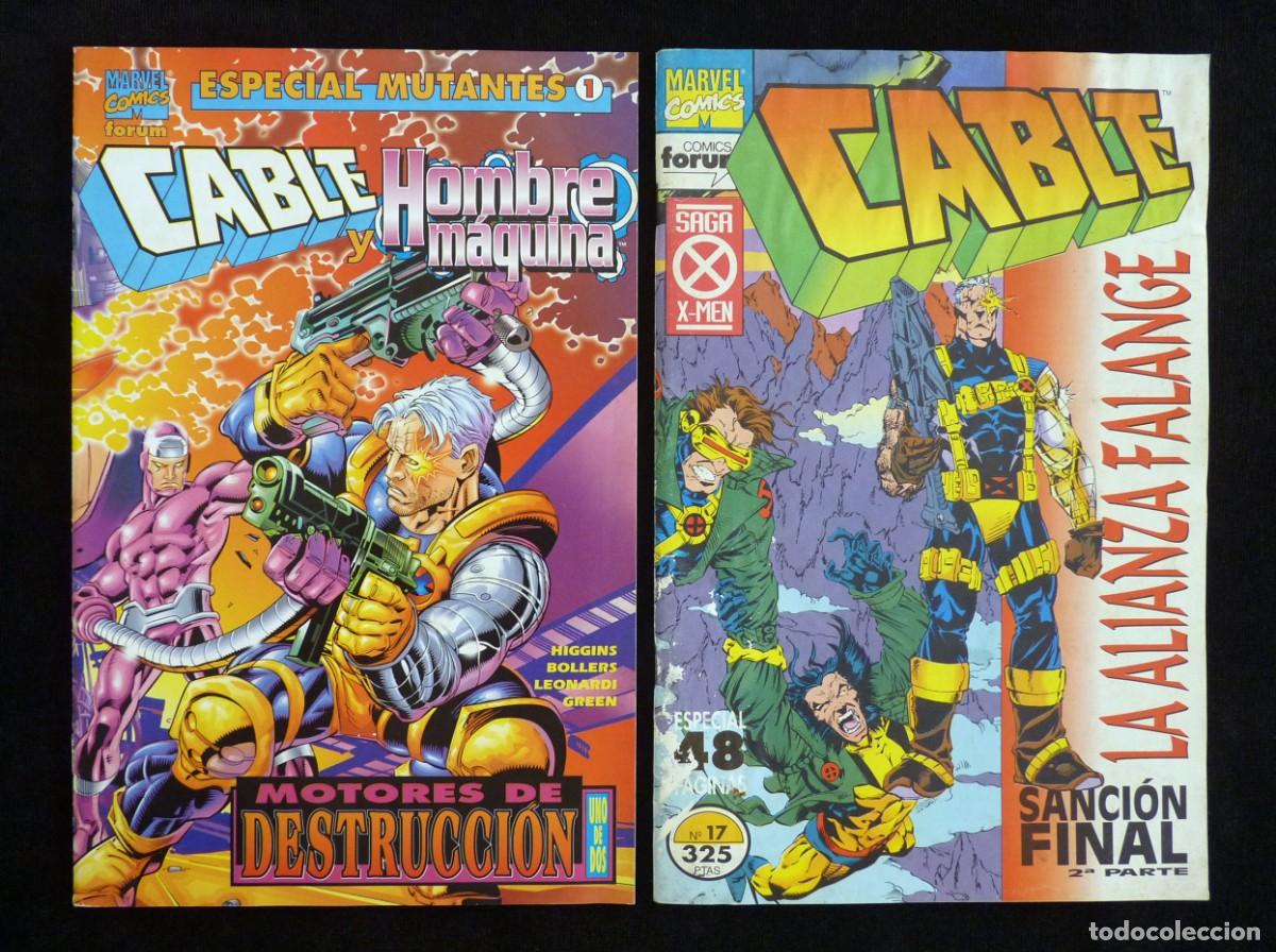 C&oacute;mics: LOTE DE 10 COMICS CABLE. ED. FORUM. LEER - Foto 8