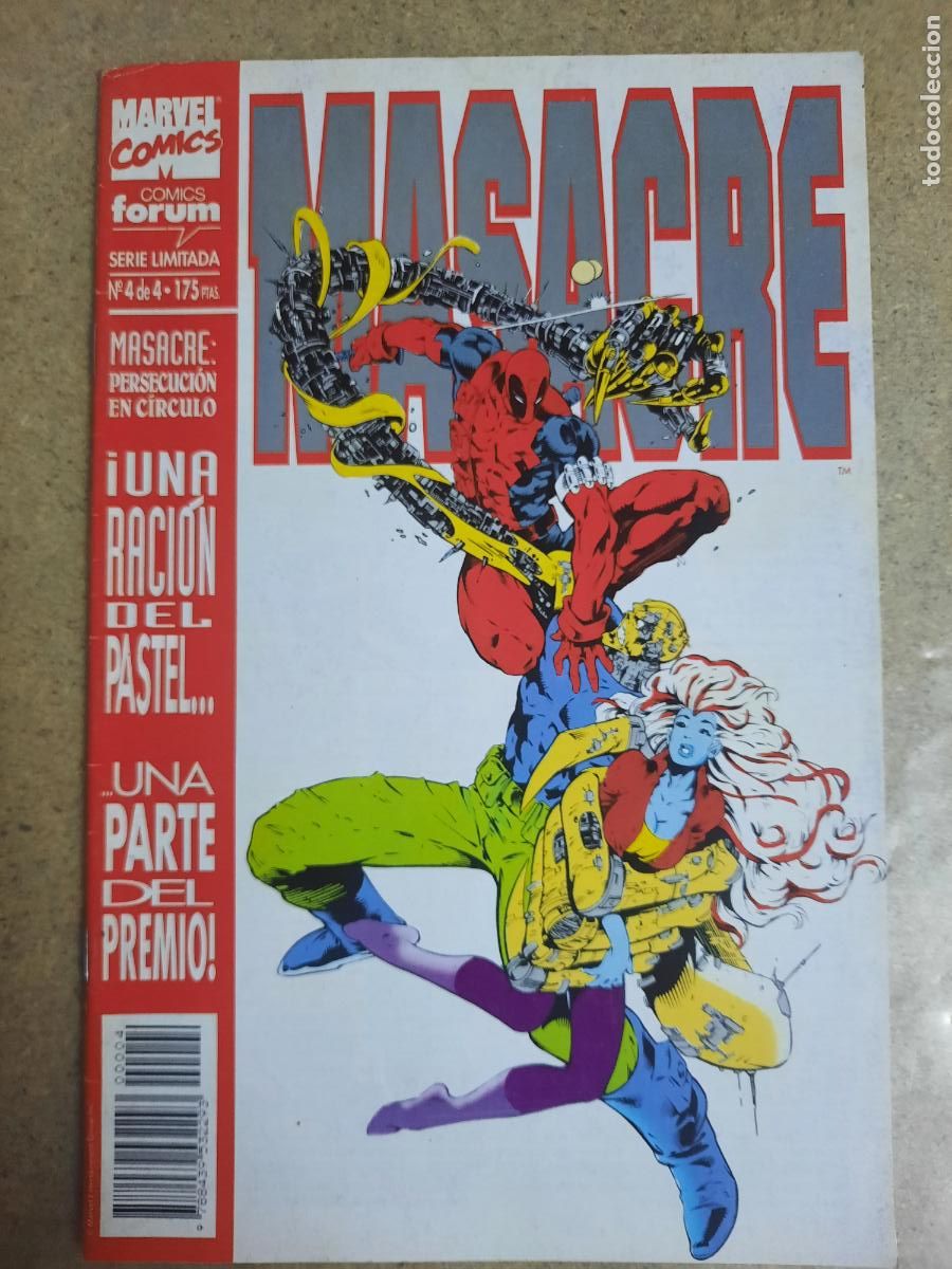 C&oacute;mics: MASACRE N&ordm; 1 AL 4 - ED. FORUM - COMPLETA! - Foto 2