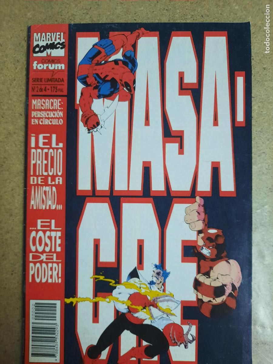 C&oacute;mics: MASACRE N&ordm; 1 AL 4 - ED. FORUM - COMPLETA! - Foto 4