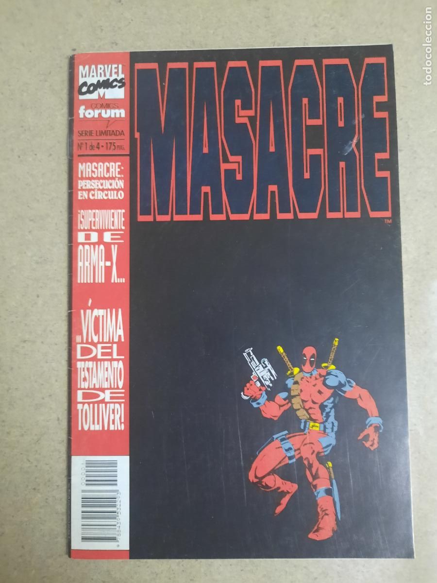 C&oacute;mics: MASACRE N&ordm; 1 AL 4 - ED. FORUM - COMPLETA! - Foto 5