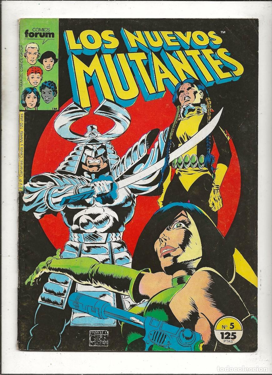 C&oacute;mics: LOS NUEVOS MUTANTES N&ordm; 5 - FORUM 1986 - Foto 1
