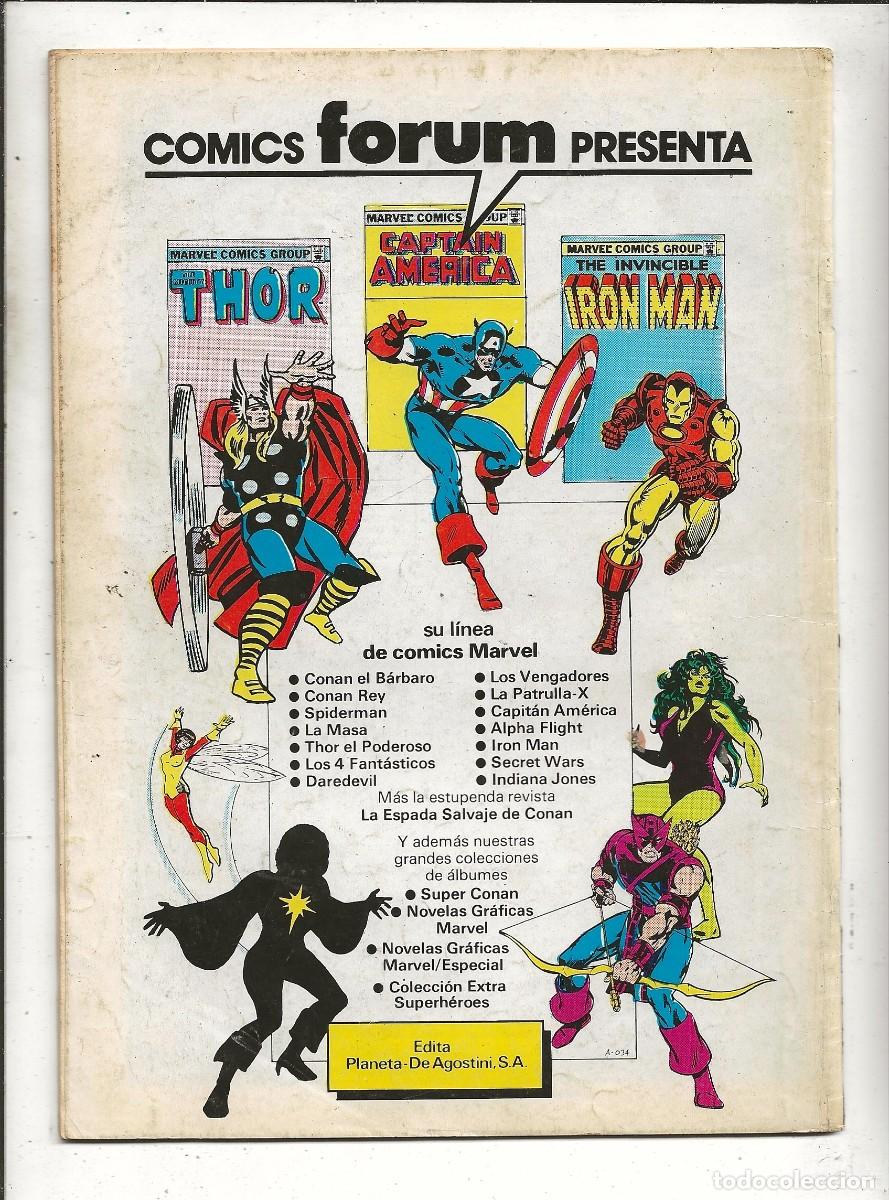 C&oacute;mics: LOS NUEVOS MUTANTES N&ordm; 5 - FORUM 1986 - Foto 2