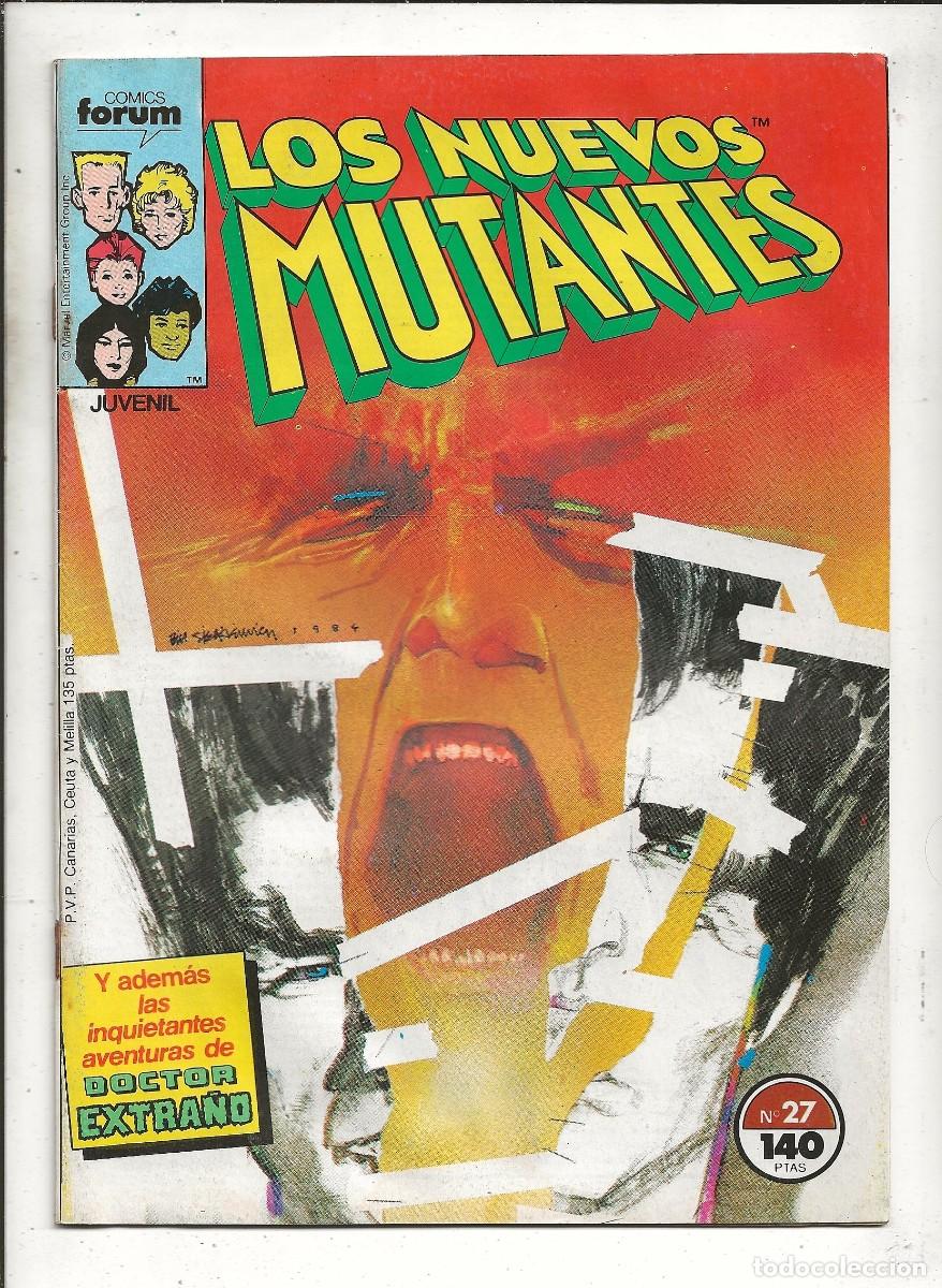 C&oacute;mics: LOS NUEVOS MUTANTES N&ordm; 27 - FORUM 1986 - Foto 1