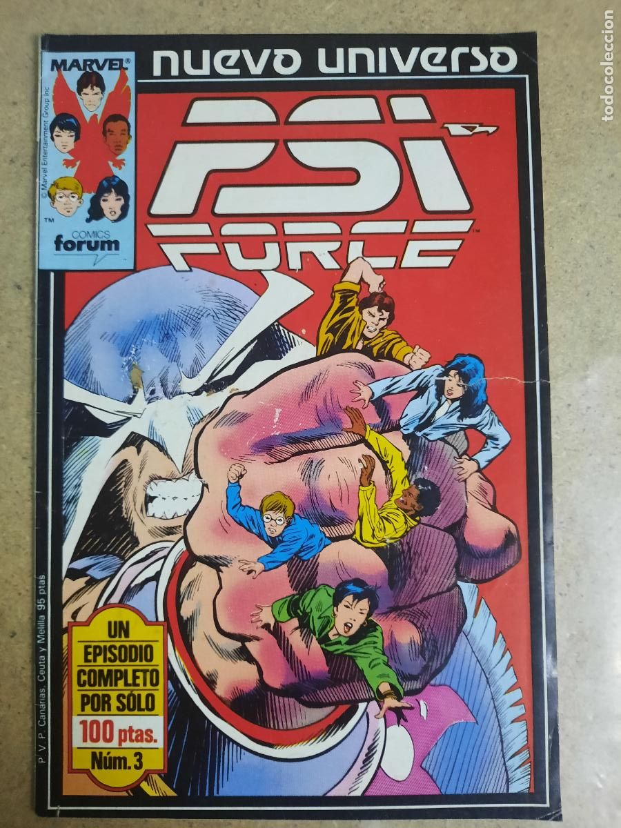 C&oacute;mics: NUEVO UNIVERSO: PSI FORCE N&ordm; 1,2,3,4 y 6 - ED. FORUM - Foto 4