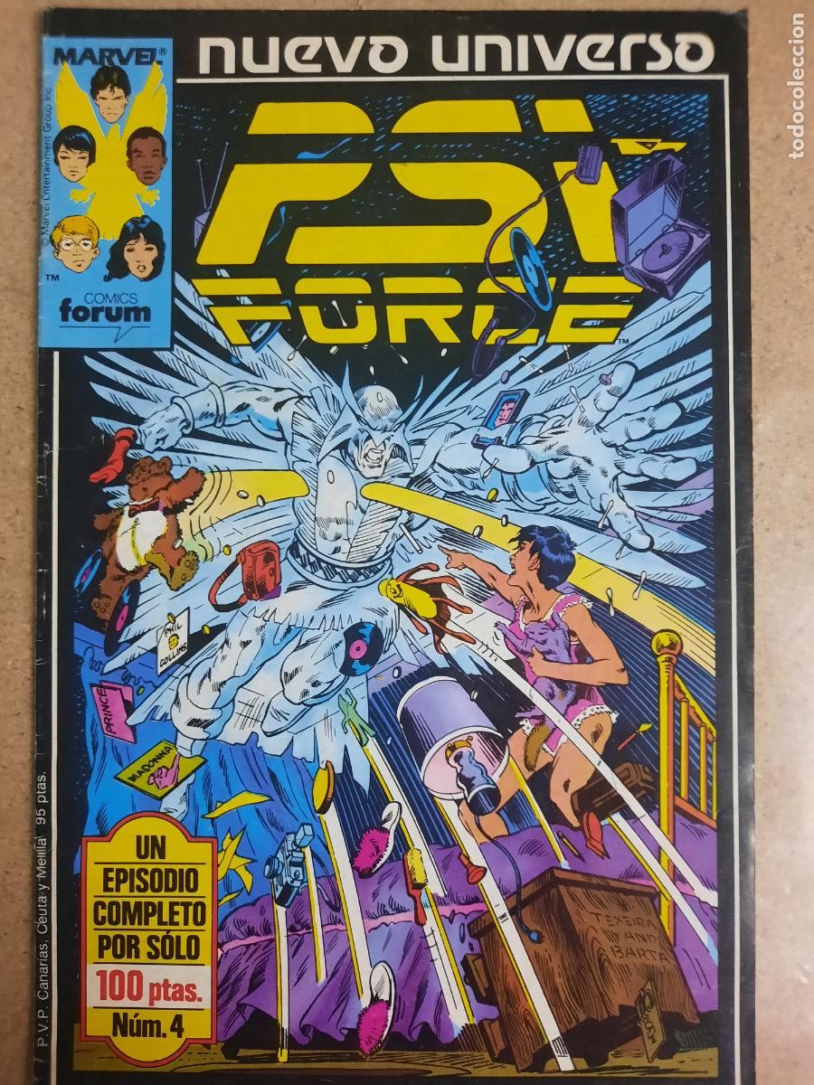 C&oacute;mics: NUEVO UNIVERSO: PSI FORCE N&ordm; 1,2,3,4 y 6 - ED. FORUM - Foto 5