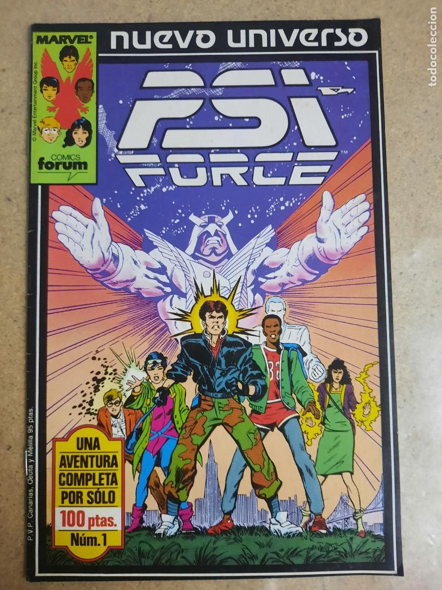 C&oacute;mics: NUEVO UNIVERSO: PSI FORCE N&ordm; 1 - ED. FORUM - Foto 1