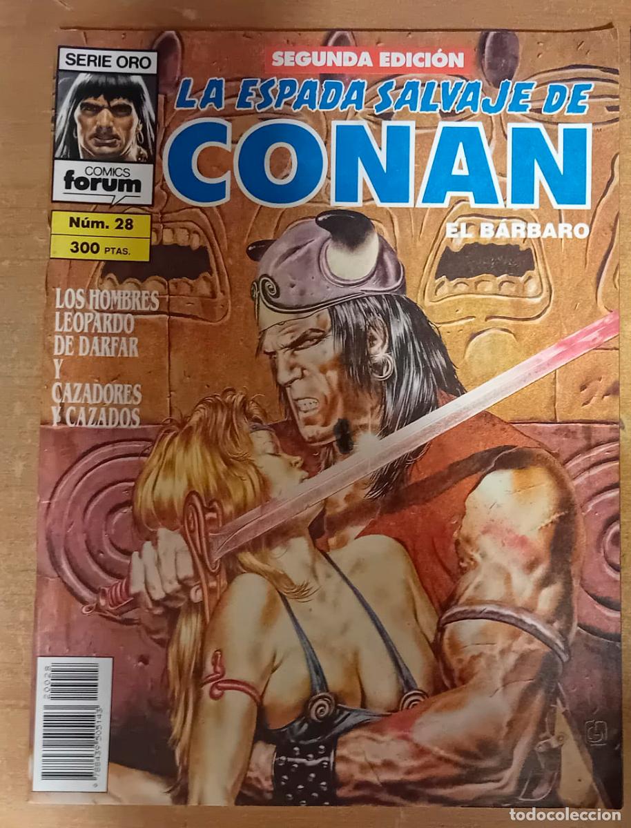 C&oacute;mics: Comic LA ESPADA SALVAJE DE CONAN EL B&Aacute;RBARO - VOL 1 - N&ordm; 28 ( 2 @ EDICIon ) - Foto 1