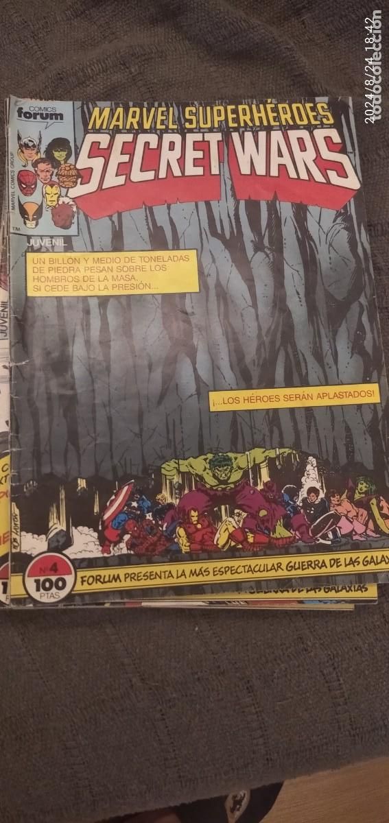 C&oacute;mics: SECRET WARS I. 1&ordf; EDICION. NUMEROS 4 - Foto 1
