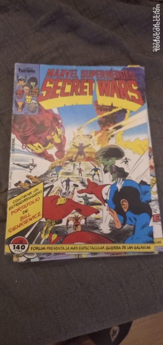 C&oacute;mics: SECRET WARS I. 1&ordf; EDICION. NUMEROS 9 - Foto 1