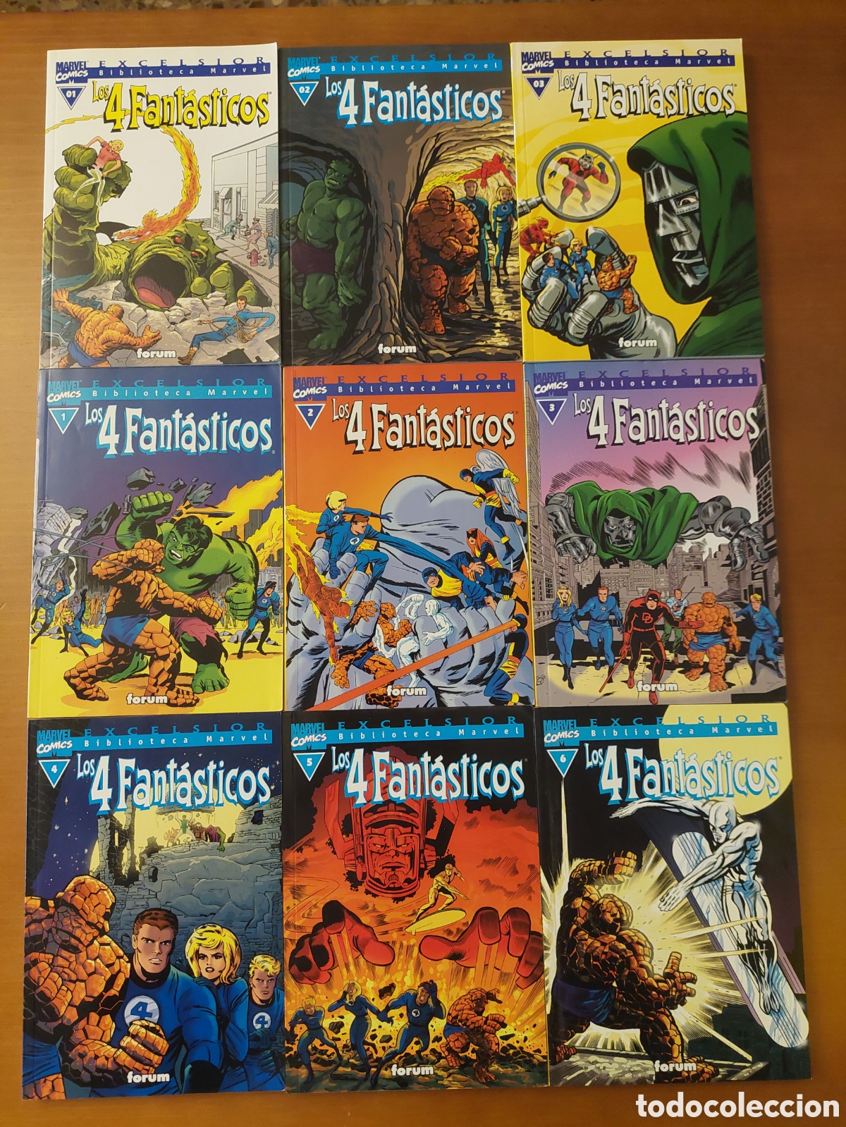 C&oacute;mics: LOS 4 FANT&Aacute;STICOS. BIBLIOTECA MARVEL EXCELSIOR - Foto 1