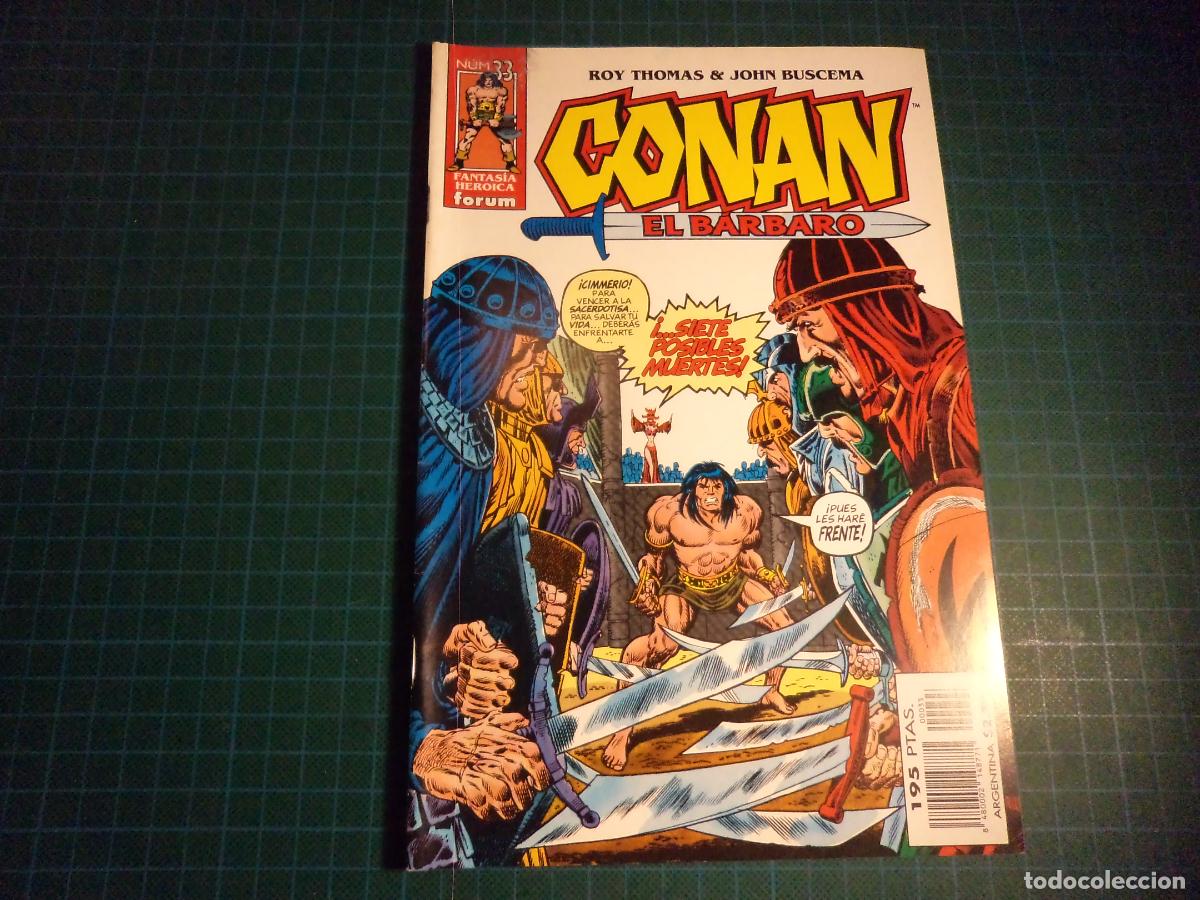 C&oacute;mics: Conan Fantas&iacute;a Heroica. N&ordm; 33. Forum. (ref-3-B) - Foto 1