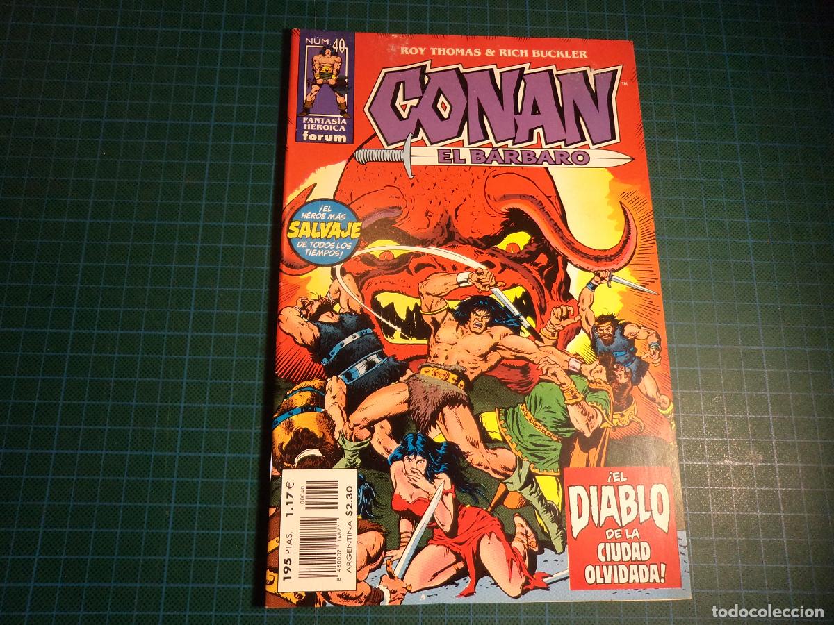 C&oacute;mics: Conan Fantas&iacute;a Heroica. N&ordm; 40. Forum. (ref-3-B) - Foto 1