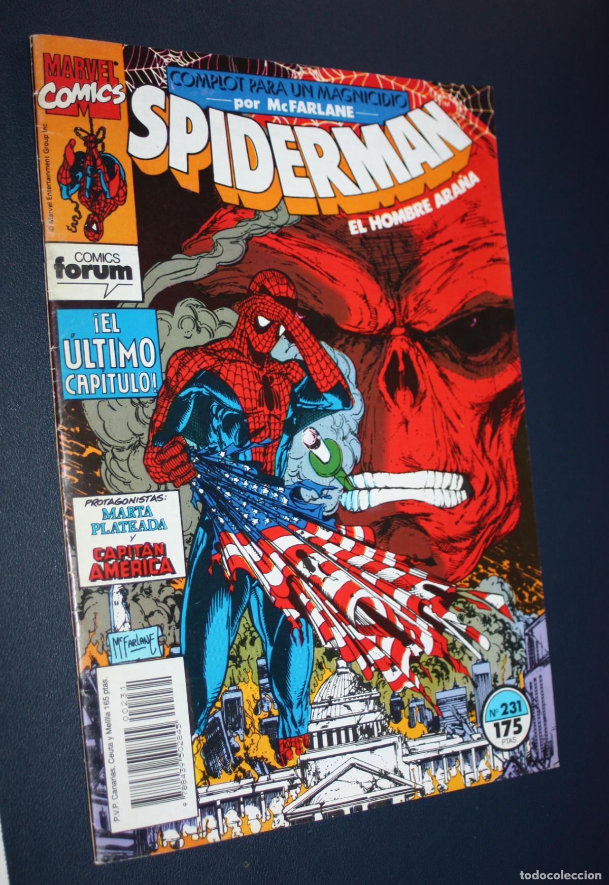C&oacute;mics: Spiderman vol.1 n&ordm; 231 . Dificil. - Foto 1