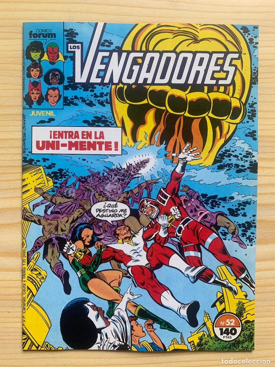 C&oacute;mics: Los Vengadores n&ordm; 52 - D4 Impecable Estado - Foto 1