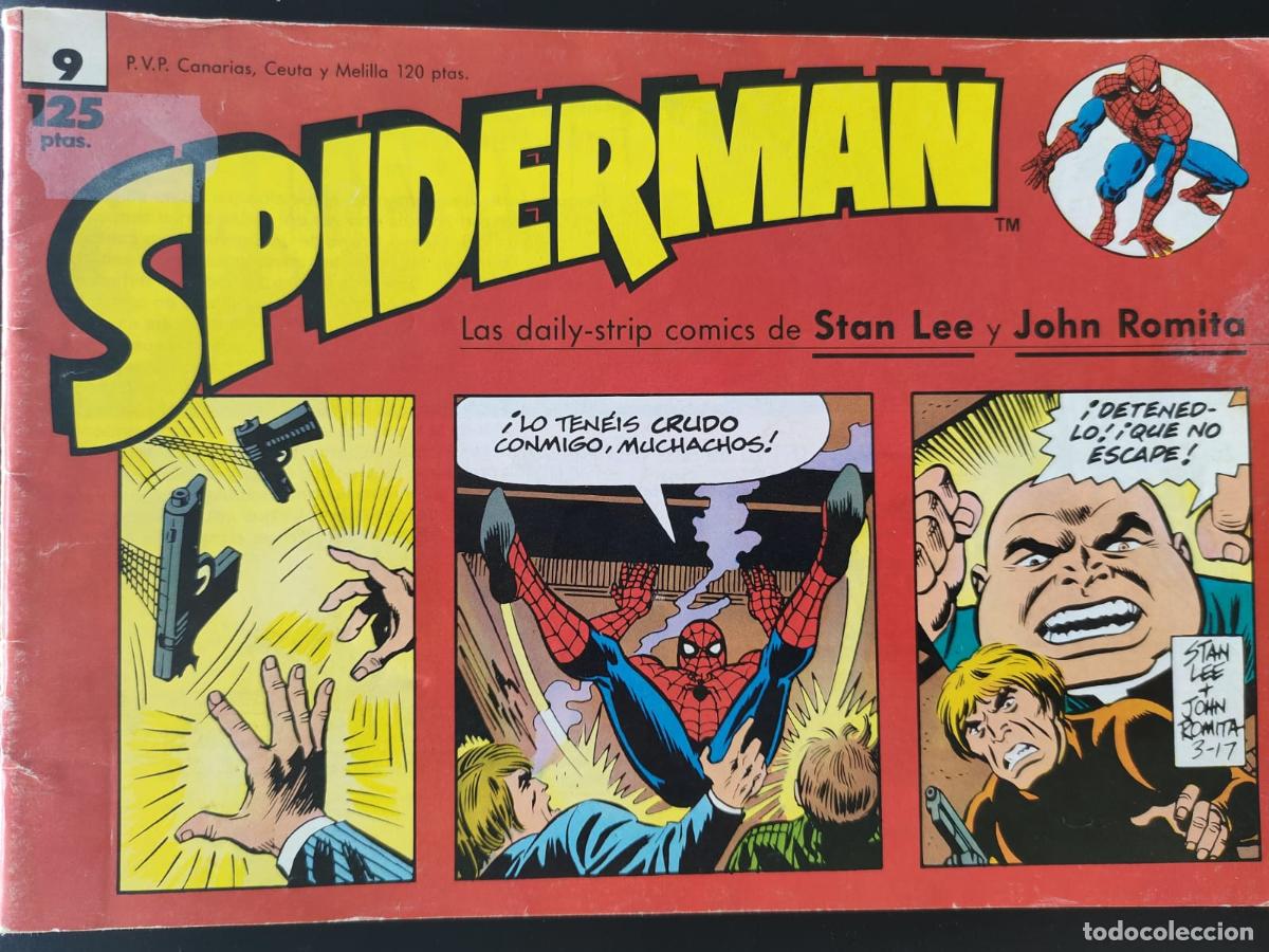 C&oacute;mics: LAS DAILY-STRIP COMICS DE SPIDERMAN NUMERO 9 - Foto 1