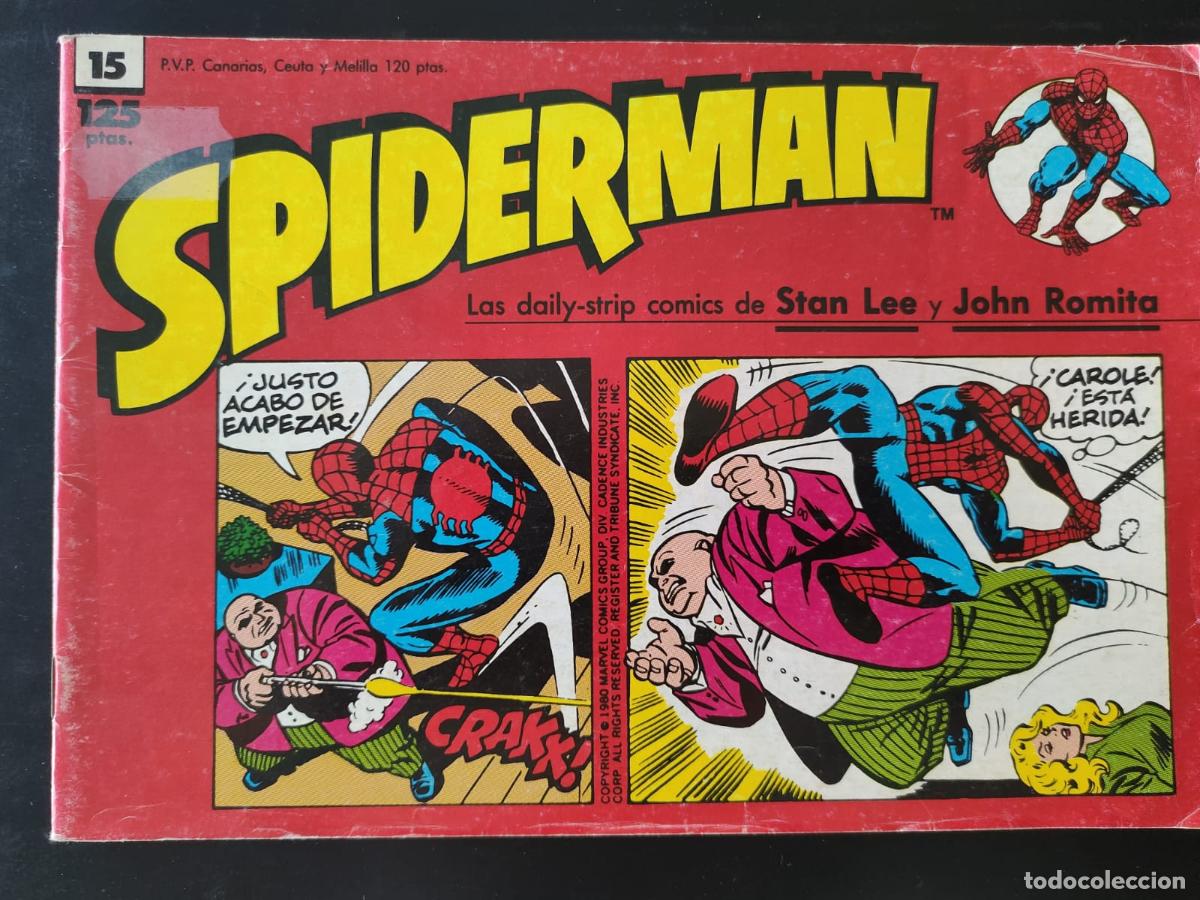C&oacute;mics: LAS DAILY-STRIP COMICS DE SPIDERMAN NUMERO 15 - Foto 1