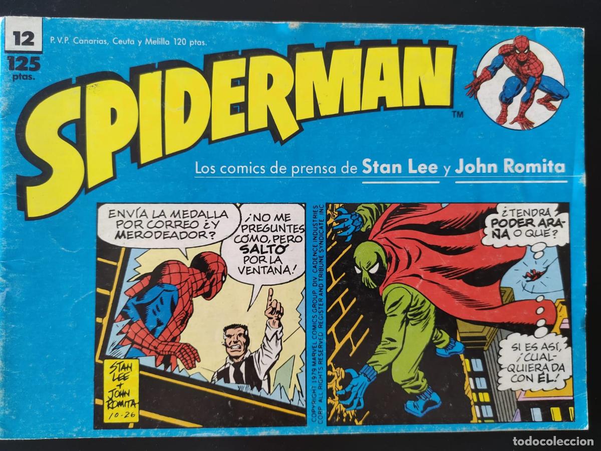 C&oacute;mics: LOS COMICS DE PRENSA DE SPIDERMAN NUMERO 12 - Foto 1