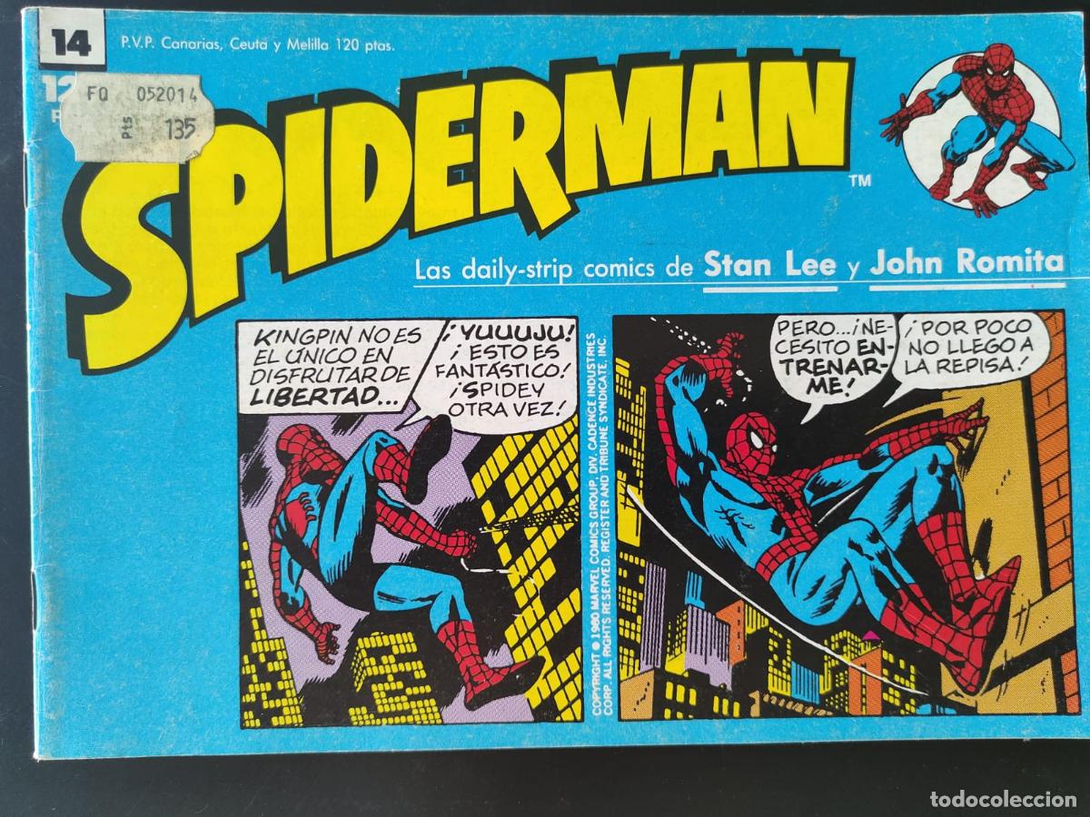 C&oacute;mics: LAS DAILY-STRIP COMICS DE SPIDERMAN NUMERO 14 - Foto 1