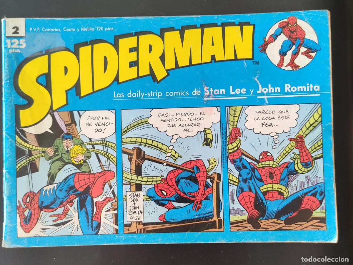 C&oacute;mics: LAS DAILY-STRIP COMICS DE SPIDERMAN NUMERO 2 - Foto 1