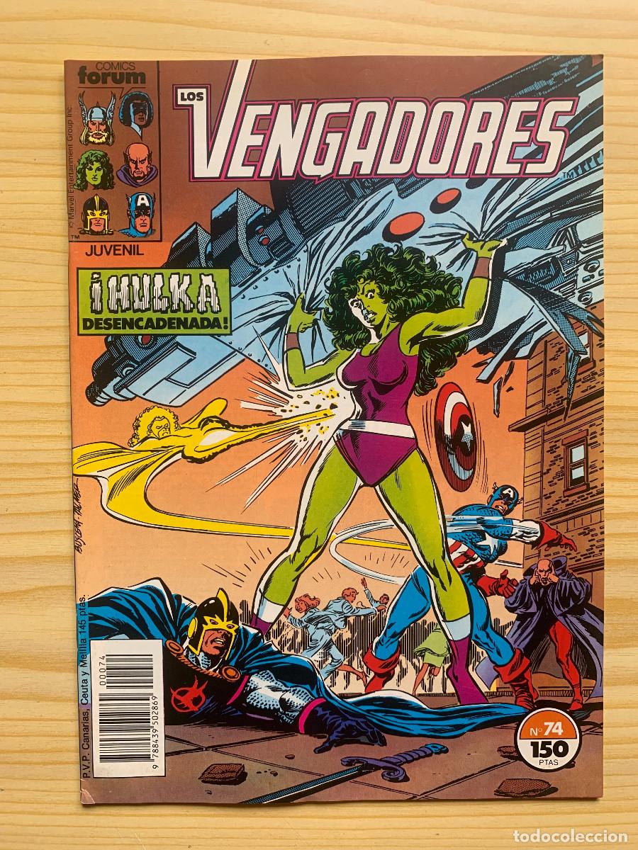 C&oacute;mics: Los Vengadores n&ordm; 74 - D4 - Excelente! - Foto 1