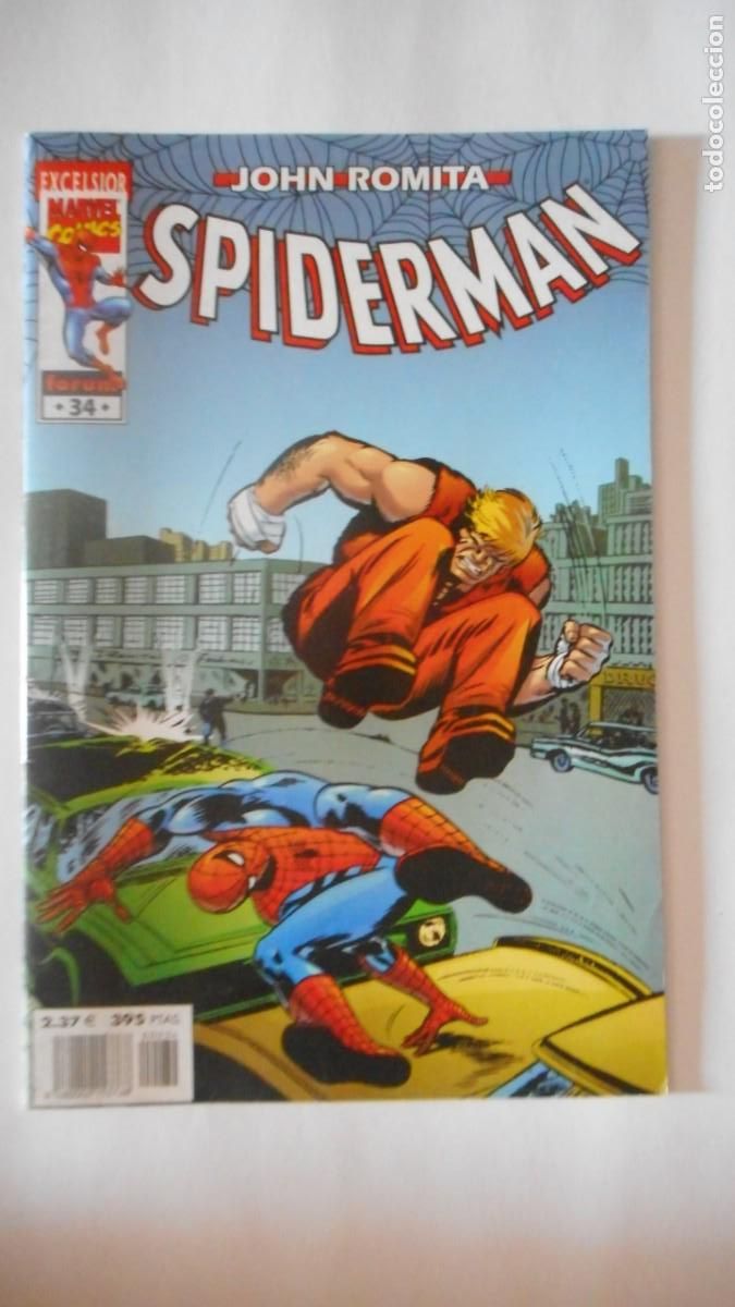 C&oacute;mics: SPIDERMAN N&ordm; 34 JOHN ROMITA / C-22 - Foto 1