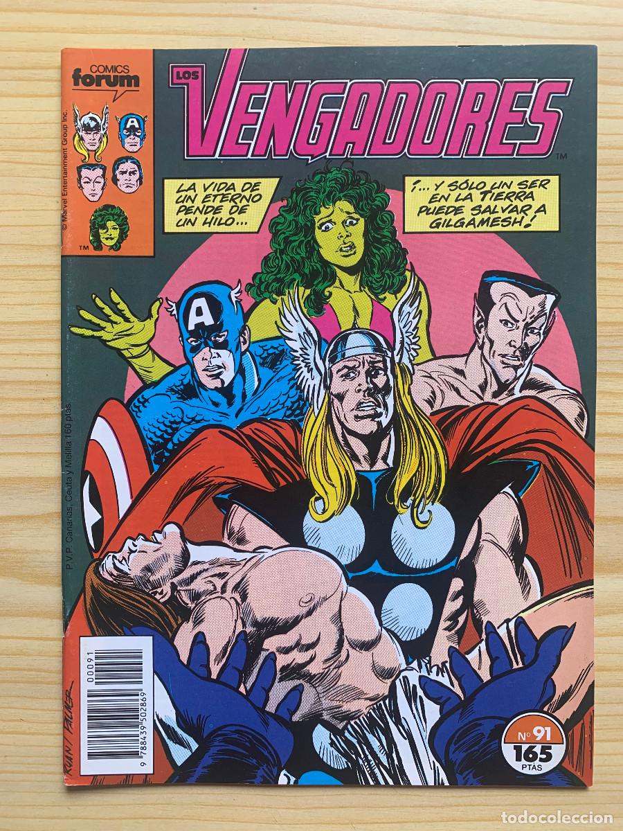 C&oacute;mics: Los Vengadores n&ordm; 91- A1 D4 - Impoluto! - Foto 1