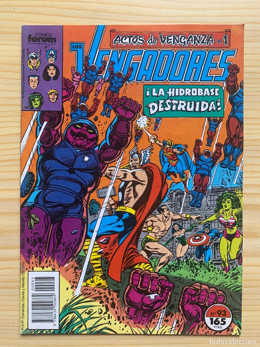 C&oacute;mics: Los Vengadores n&ordm; 93 - D4 - Impecable! - Foto 1