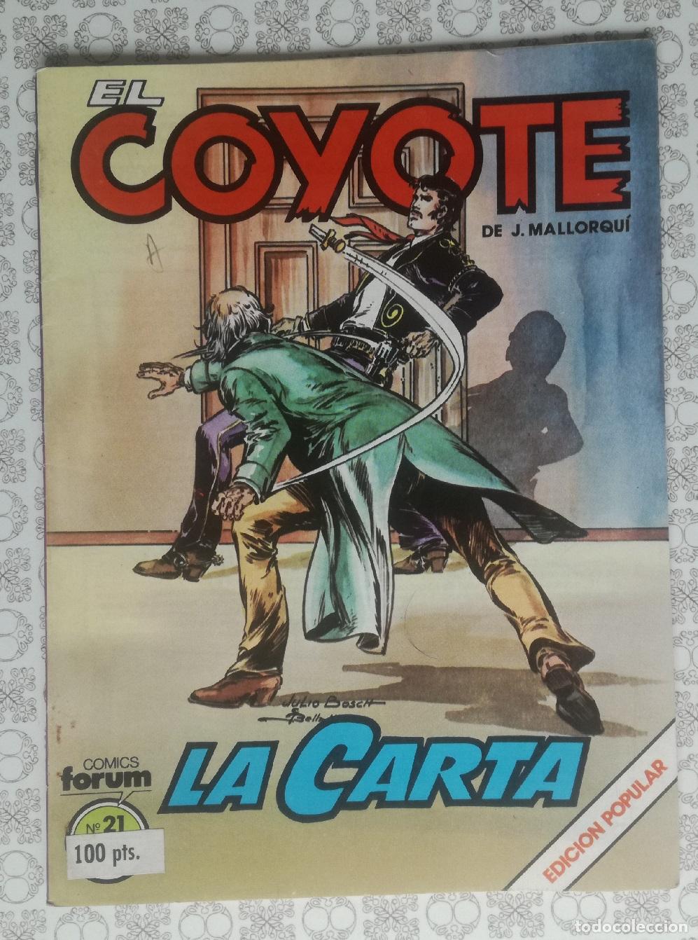 C&oacute;mics: Comic El Coyote, n&ordm; 21 (Edicion Popular); Ed. Forum - OFERTAS DOCABO - Foto 1