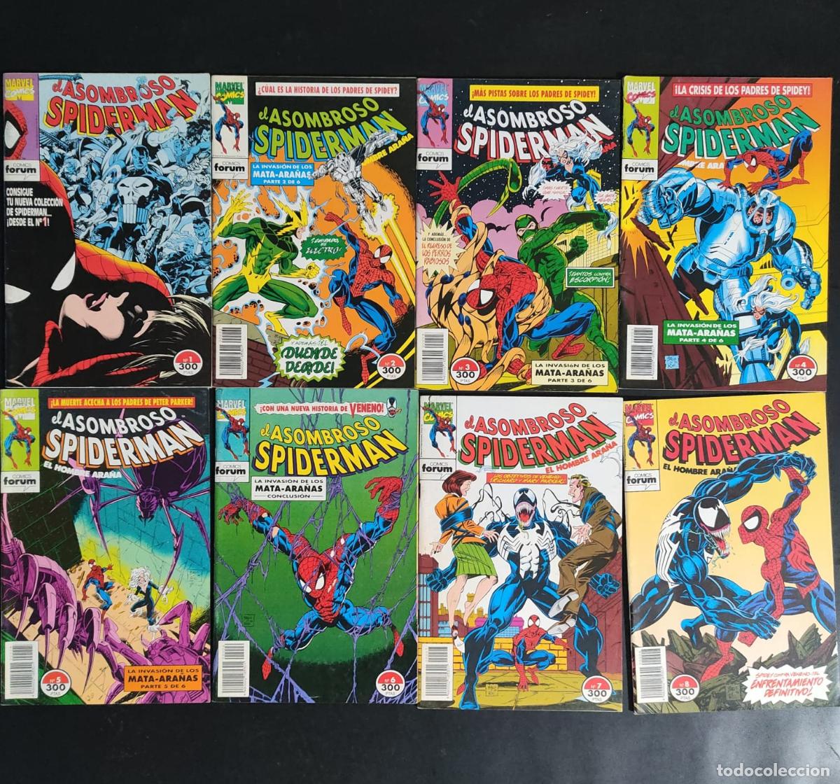 C&oacute;mics: EL ASOMBROSO SPIDERMAN 1,2,3,4,5,6,7,8 - Foto 1