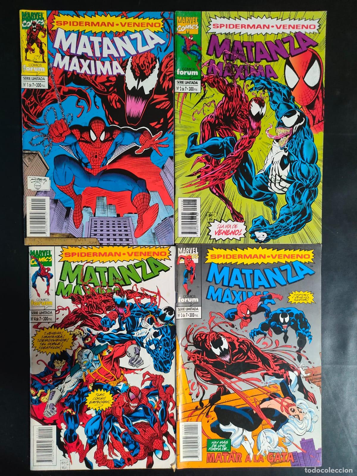 C&oacute;mics: MATANZA MAXIMA NUMERO 1,2,3,4 - Foto 1
