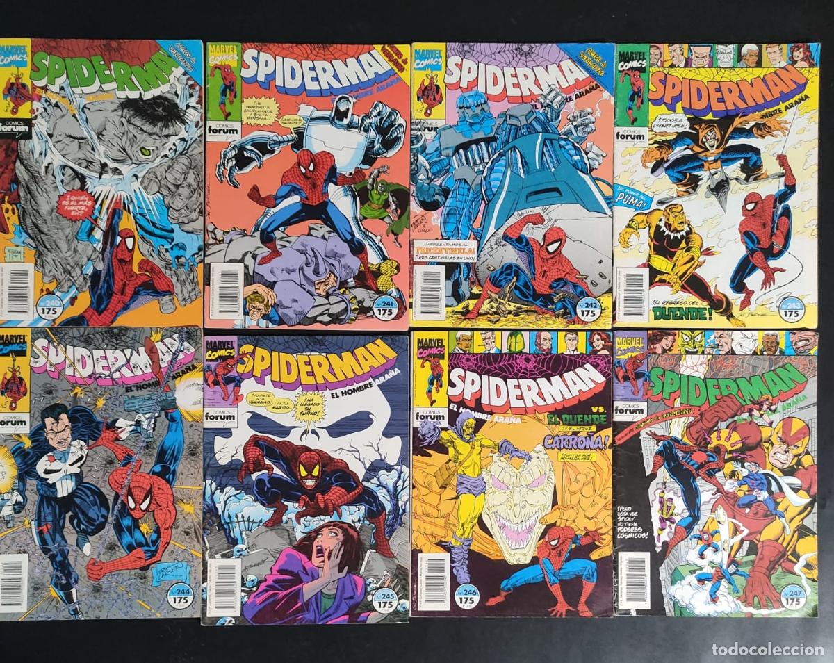 C&oacute;mics: SPIDERMAN VOL 1 NUMEROS 240 AL 247 - Foto 1