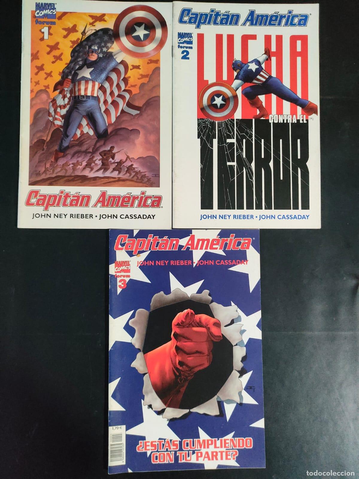 C&oacute;mics: CAPITAN AMERICA NUMEROS 1,2,3 - Foto 1