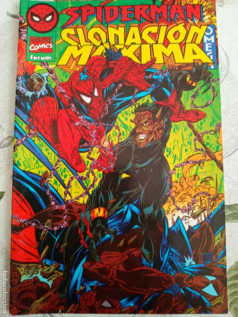 C&oacute;mics: SPIDERMAN CLONACION MAXIMA OMEGA FORUM - Foto 1