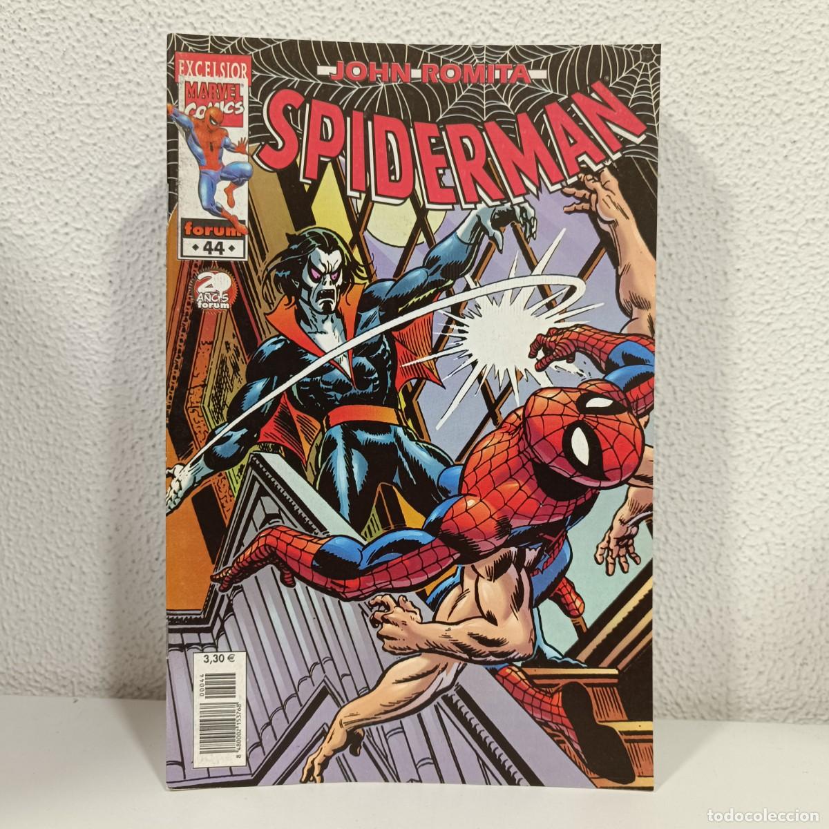 C&oacute;mics: JOHN ROMITA SPIDERMAN - NUMERO 44 - GRAPA MARVEL PANINI DE KIOSCO - Foto 1