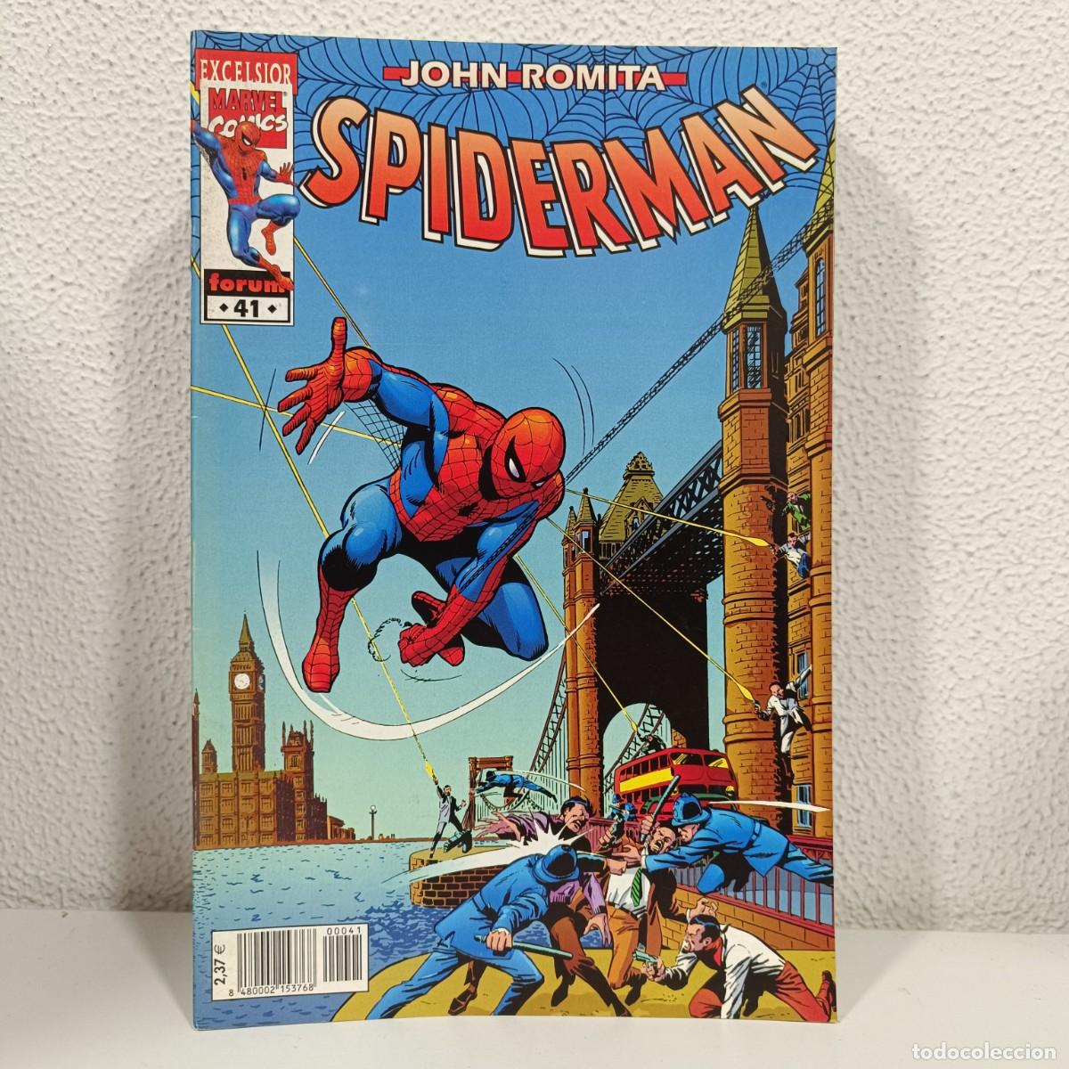C&oacute;mics: JOHN ROMITA SPIDERMAN - NUMERO 41 - GRAPA MARVEL PANINI DE KIOSCO - Foto 1
