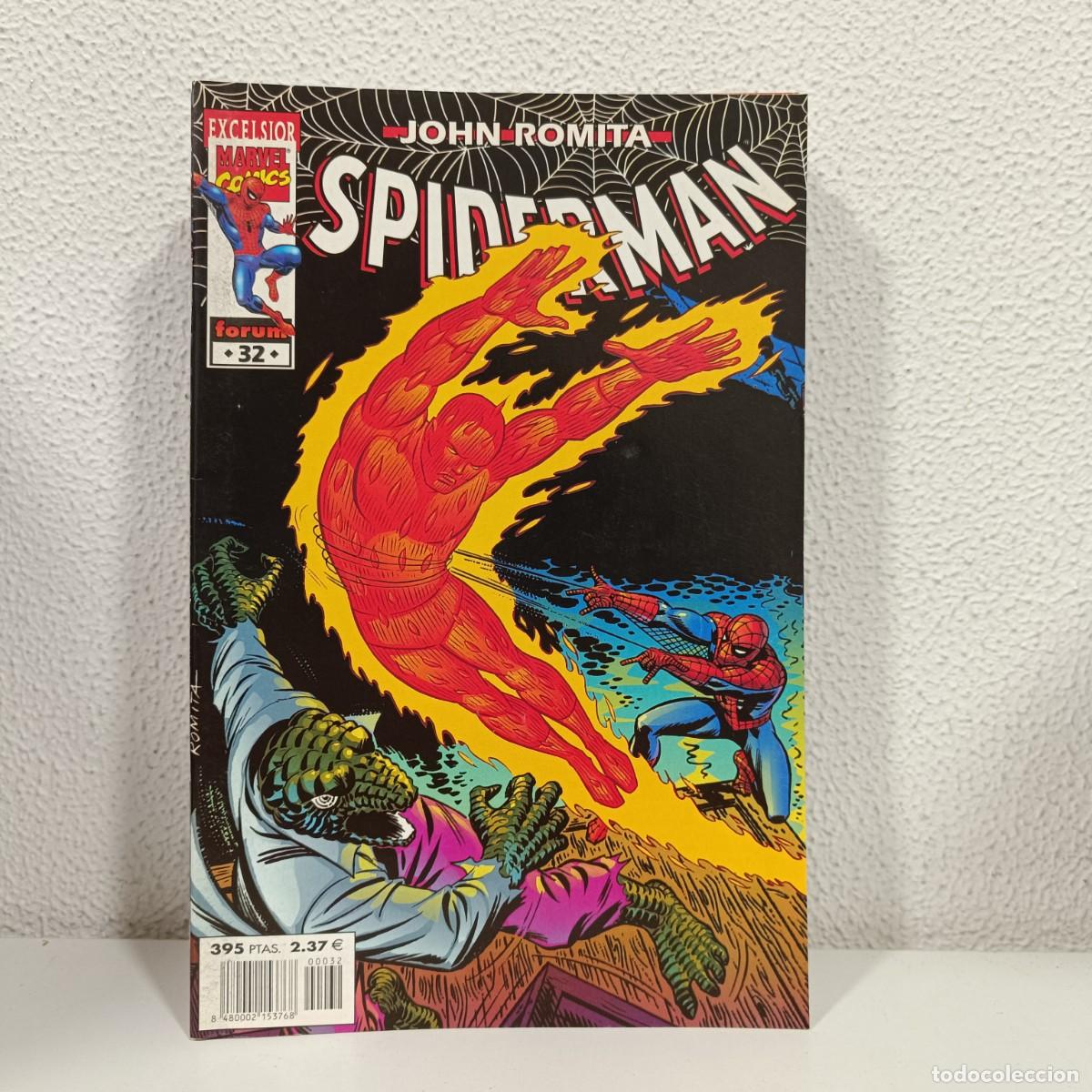 C&oacute;mics: JOHN ROMITA SPIDERMAN - NUMERO 32 - GRAPA MARVEL PANINI DE KIOSCO - Foto 1