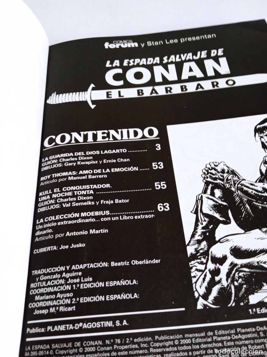 C&oacute;mics: LA ESPADA SALVAJE DE CONAN Tomo 26 - Foto 5