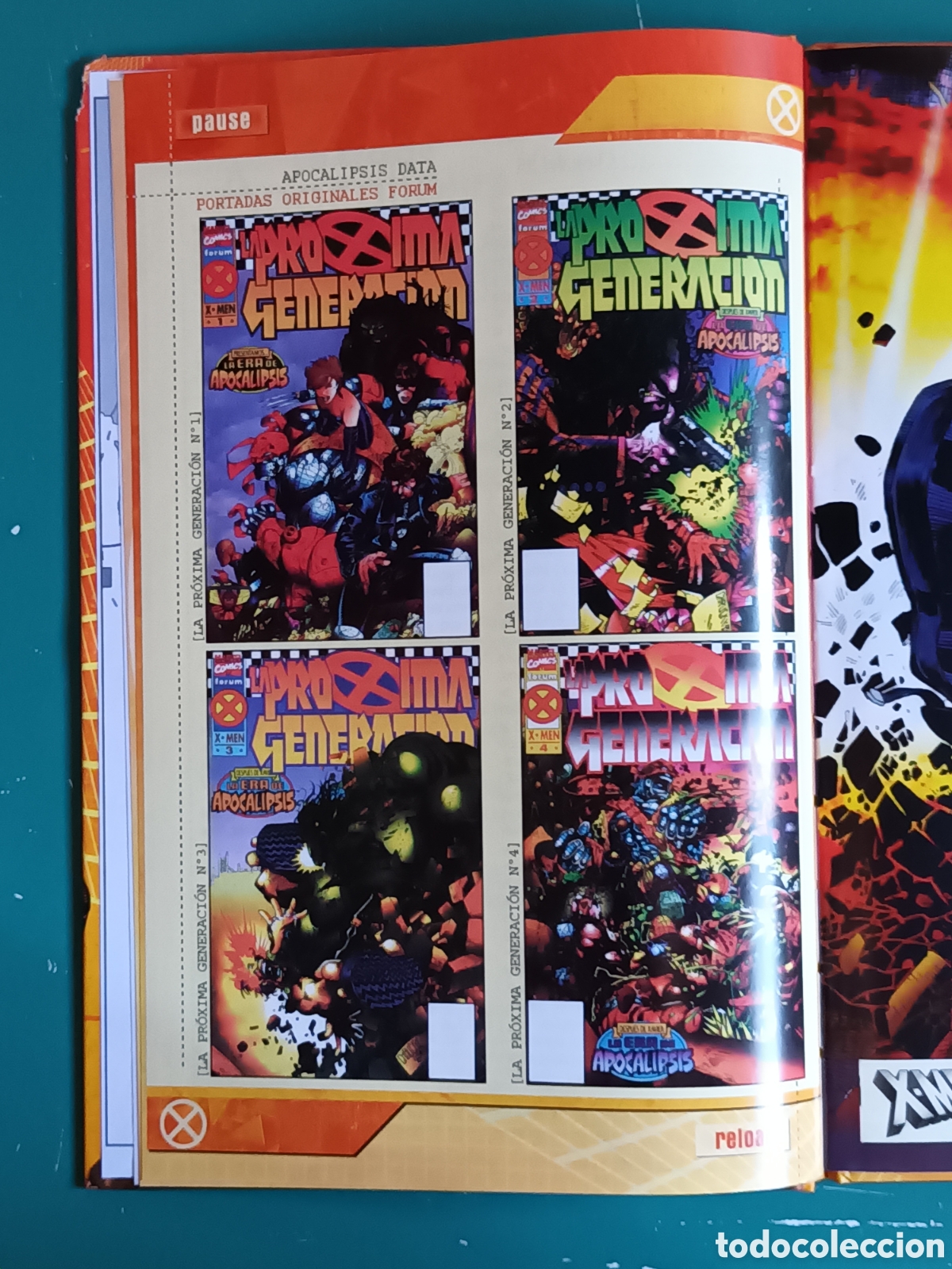 C&oacute;mics: La Era de Apocalipsis (Libro N&ordm; 5) FORUM - MARVEL 2003 Coleccionable X-Men - Foto 5