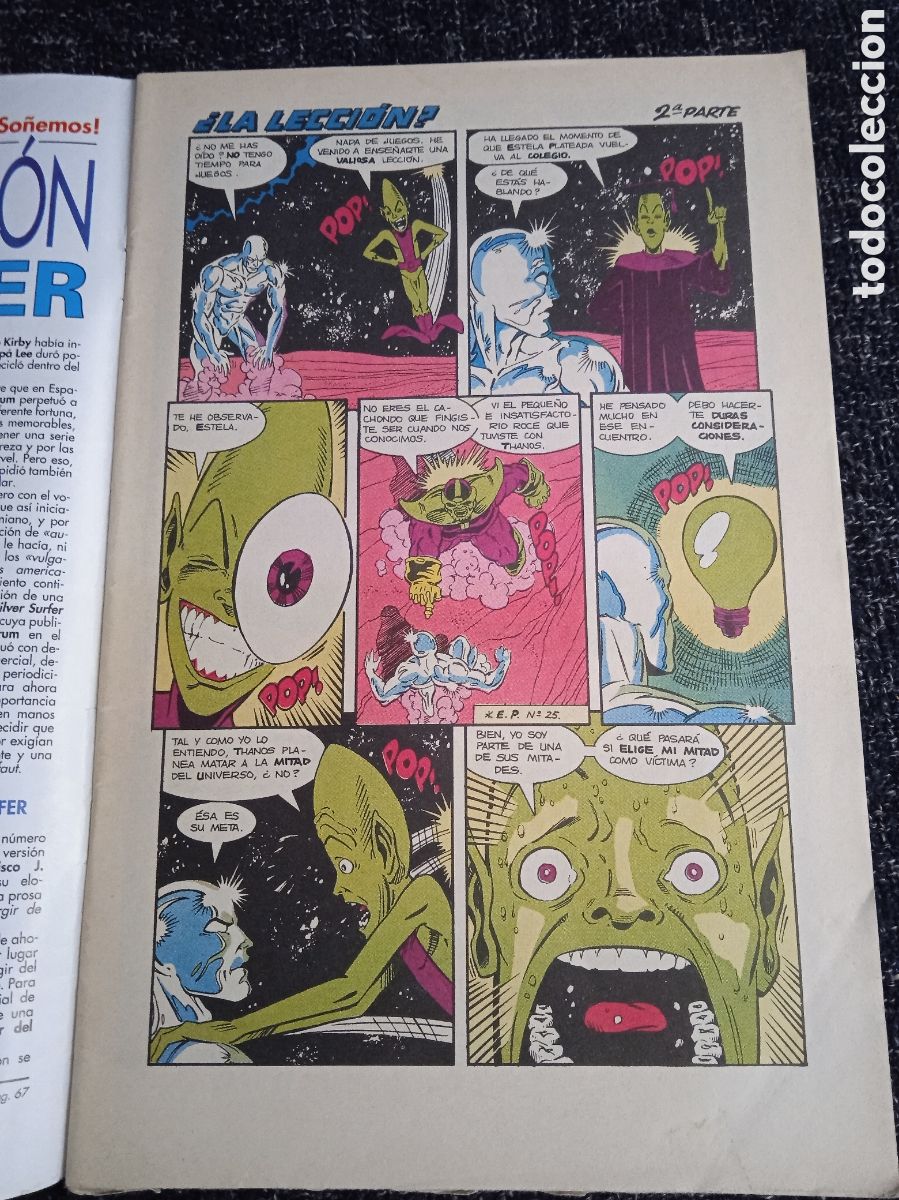 C&oacute;mics: ESTELA PLATEADA VOL 1 N&ordm; 27 -ED. FORUM - Foto 2