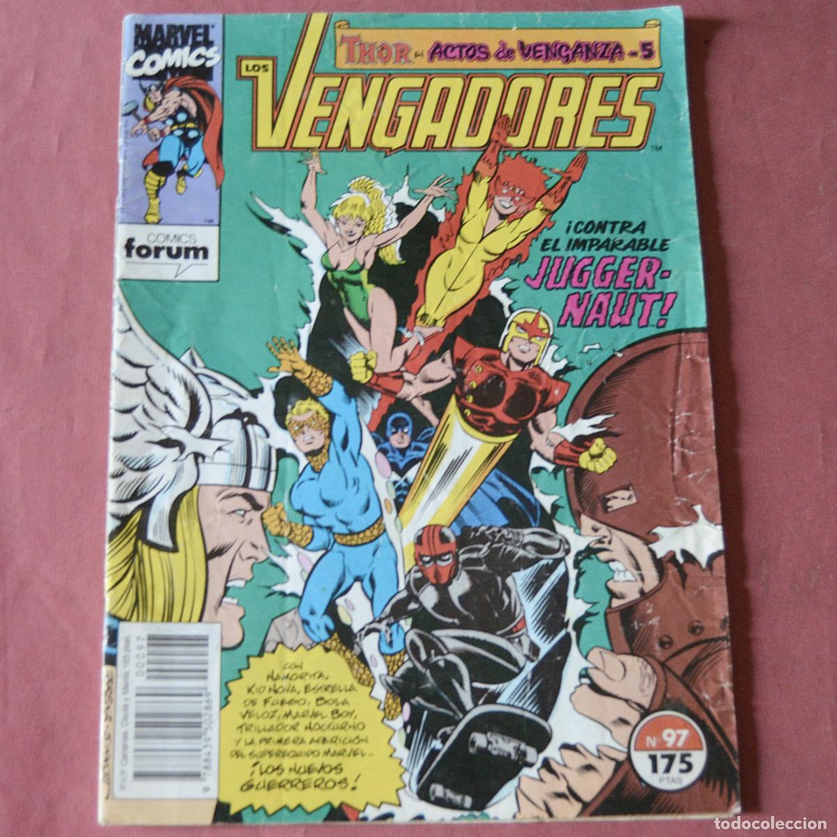 C&oacute;mics: LOS VENGADORES - MARVEL COMICS - COMICS FORUM - N&ordm; 97 - Foto 1